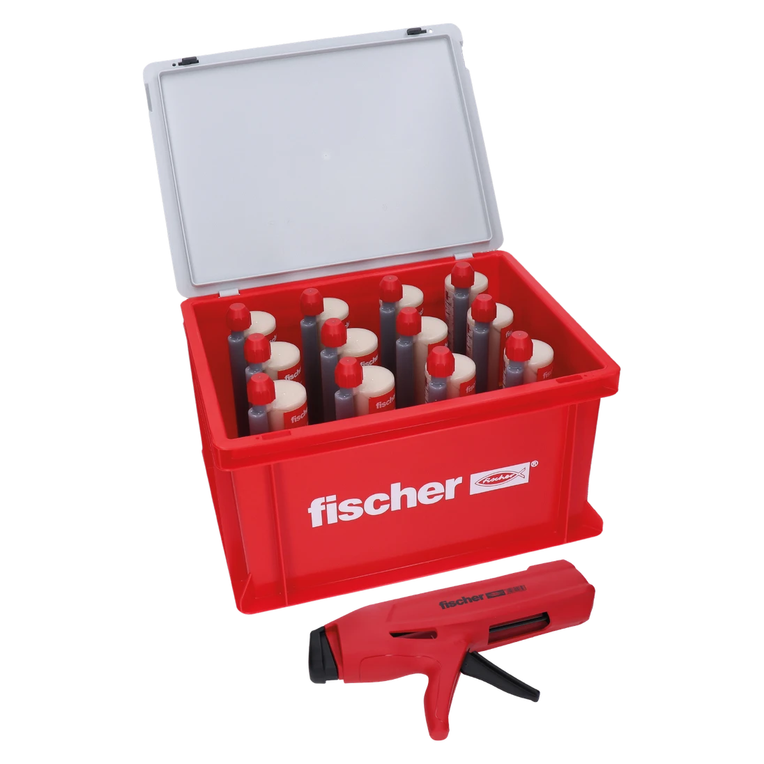 Montážny box HWK: 12 x malta FIS V Plus 360 + pištoľ