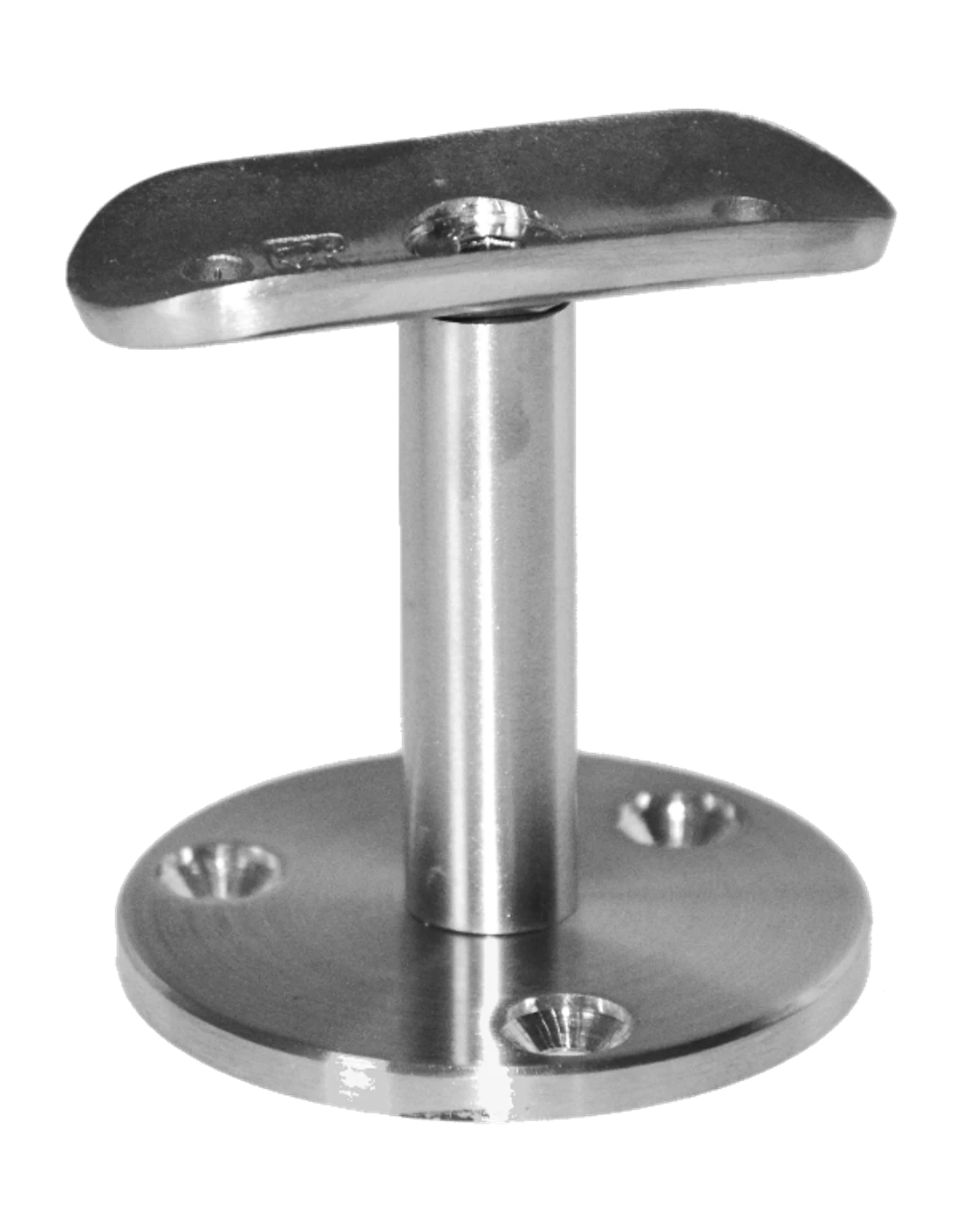 Držiak madla ø 42,4 mm, brúsená nerez AISI 304