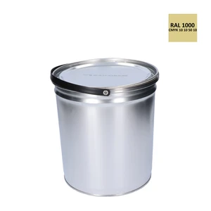 Barva antikorozní polomatná na zinek 5 kg béžová zelená - slide 1