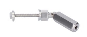 Úchyt pre lanko ø 4 mm na trubku ø 42,4 mm, brúsená AISI 304 - slide 0