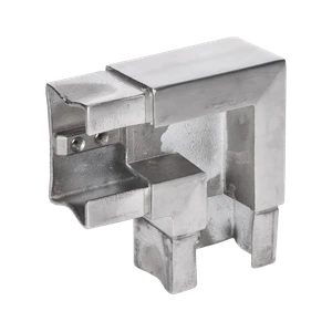 Prechod koleno 90°, lepený spoj, brúsená nerez AISI 304 - slide 3