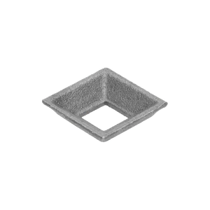 Krytka 50 x 50 x 16 mm s otvorom 21 x 21 mm, odliatok - slide 1