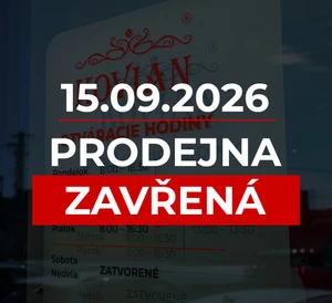 Provoz a rozvoz během svátku 15. 9.