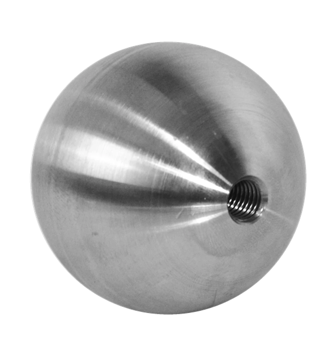 Koule plná se závitem M8 / ø 40 mm, broušená nerez AISI 304