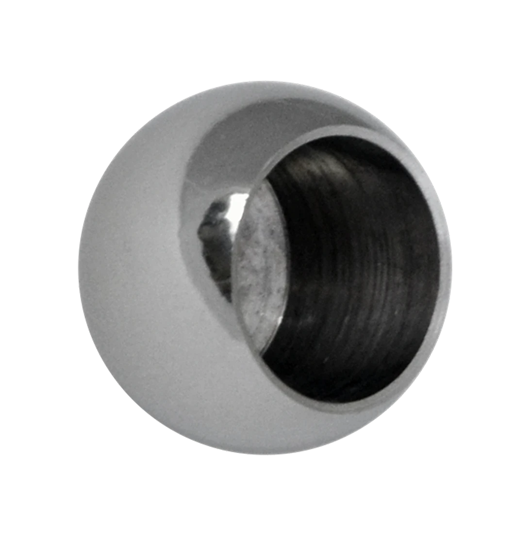 Guľa koncová ø 20 mm na trubku ø 14 mm, leštená AISI 304