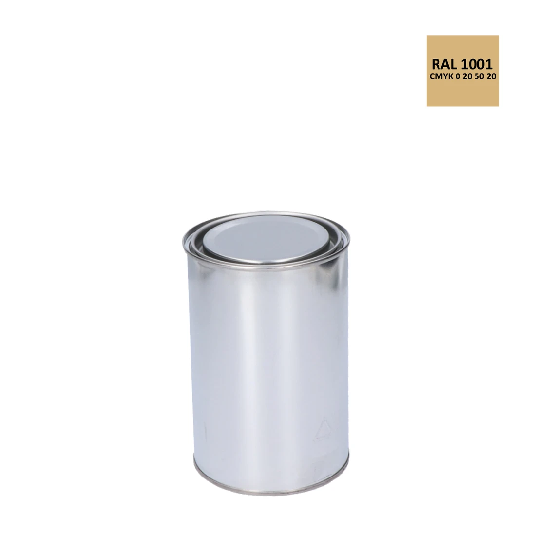 Barva antikorozní polomatná VA na zinek 1 kg - béžová