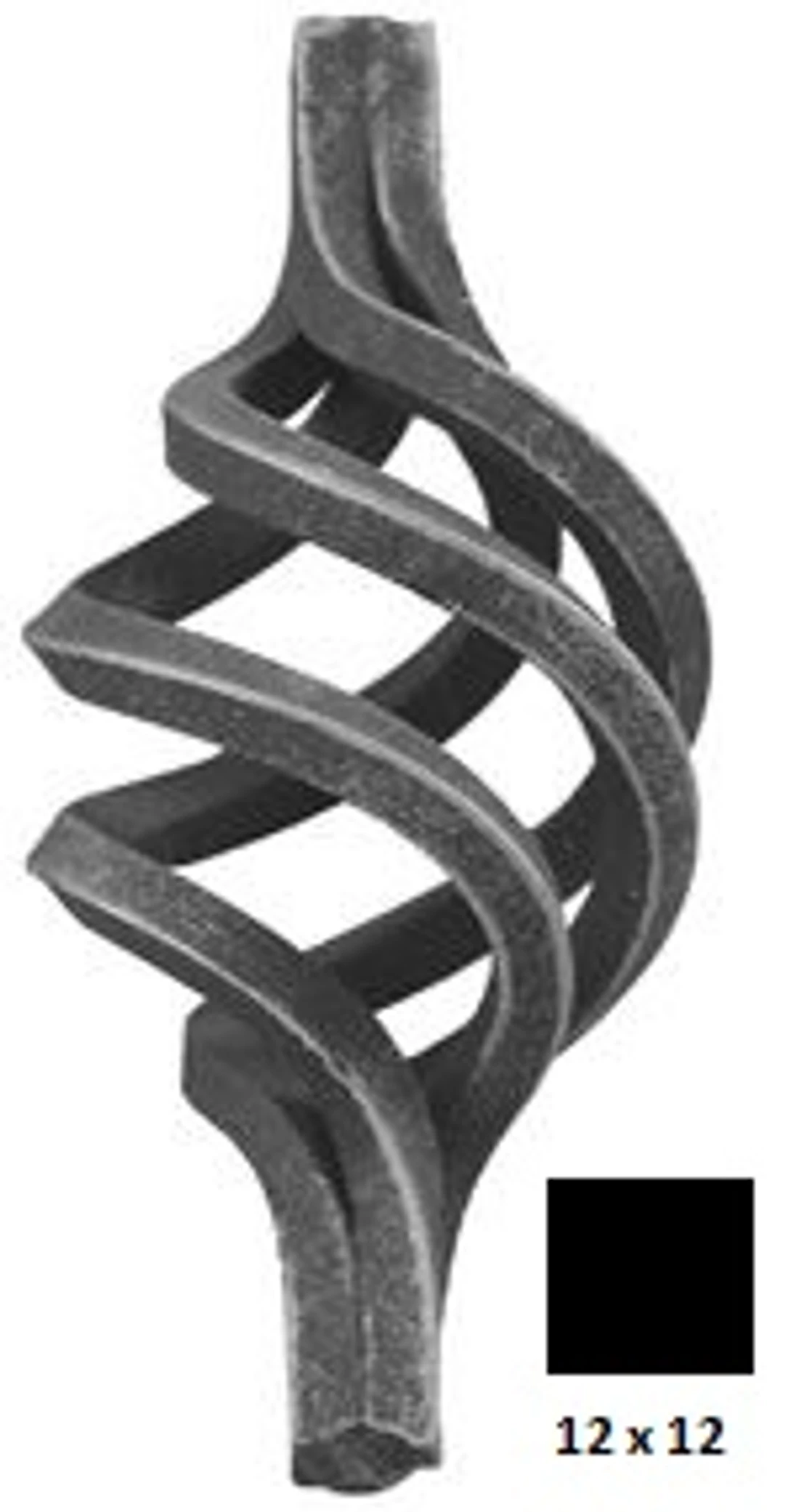 Šiška 130 x 60 mm, štvorhran 12 x 12 mm