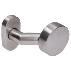 Guľa plochá, vyhnutá, oválna rozeta, pevná, AISI 304 - slide 0