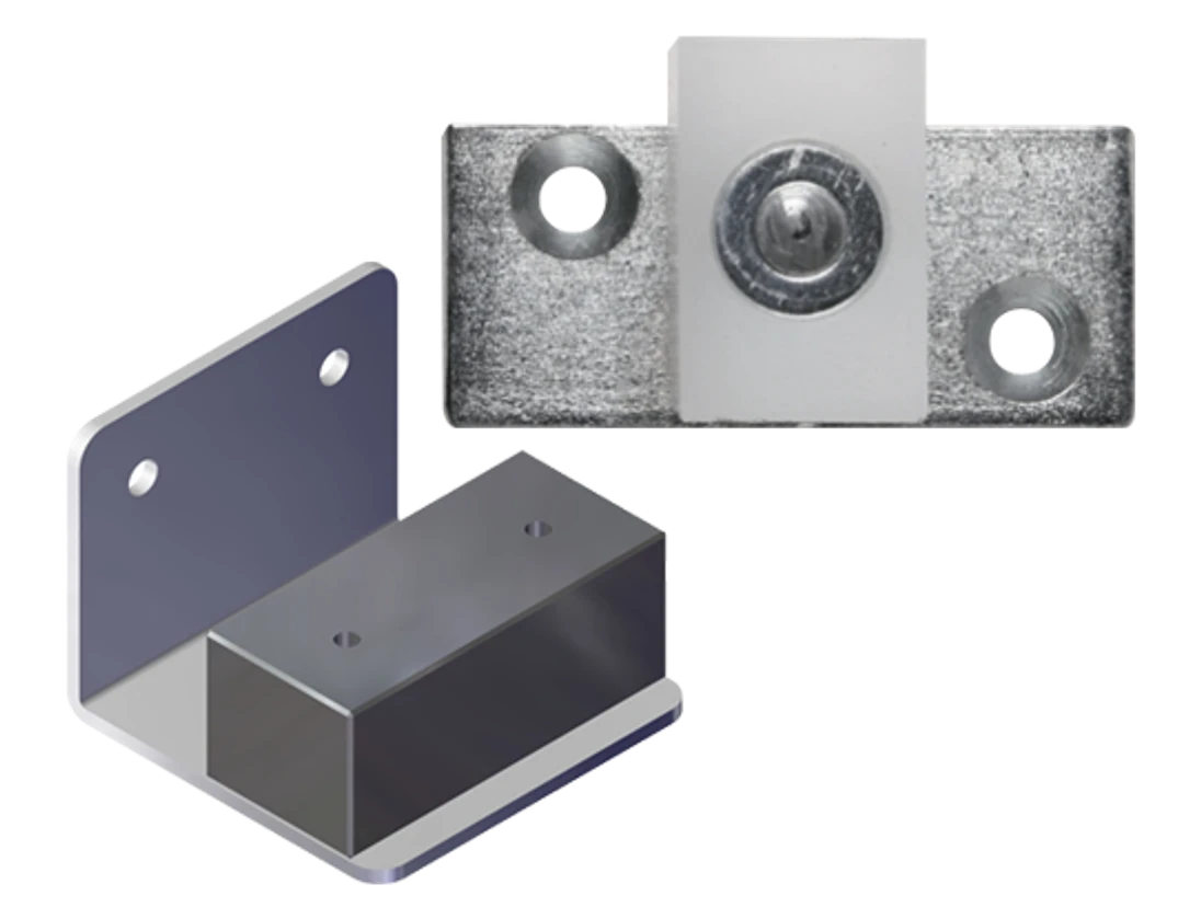 900LEV6 otočný čap pre teleskopické krídla dverí