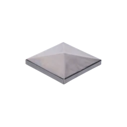 Strieška plechová 40 x 40 mm, hrúbka 0,8 mm/1,5 mm