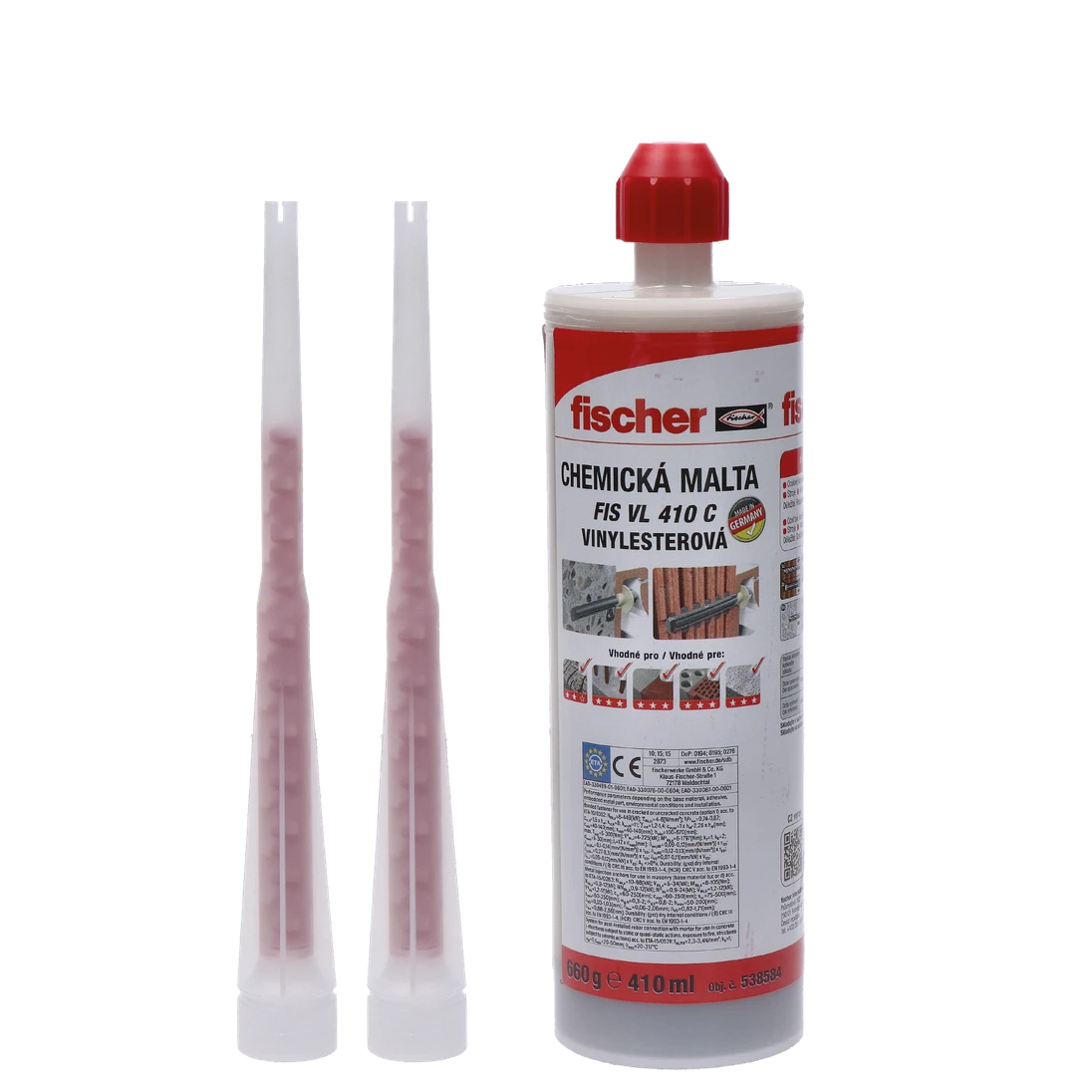 Chemická injektážna malta FIS VL 410 C