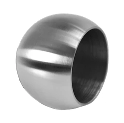Ukončení na trubku ø 42,4 mm, broušená nerez AISI 304