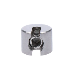 Úchyt pro lanko ø 3 - 4 mm, broušená nerez AISI 304