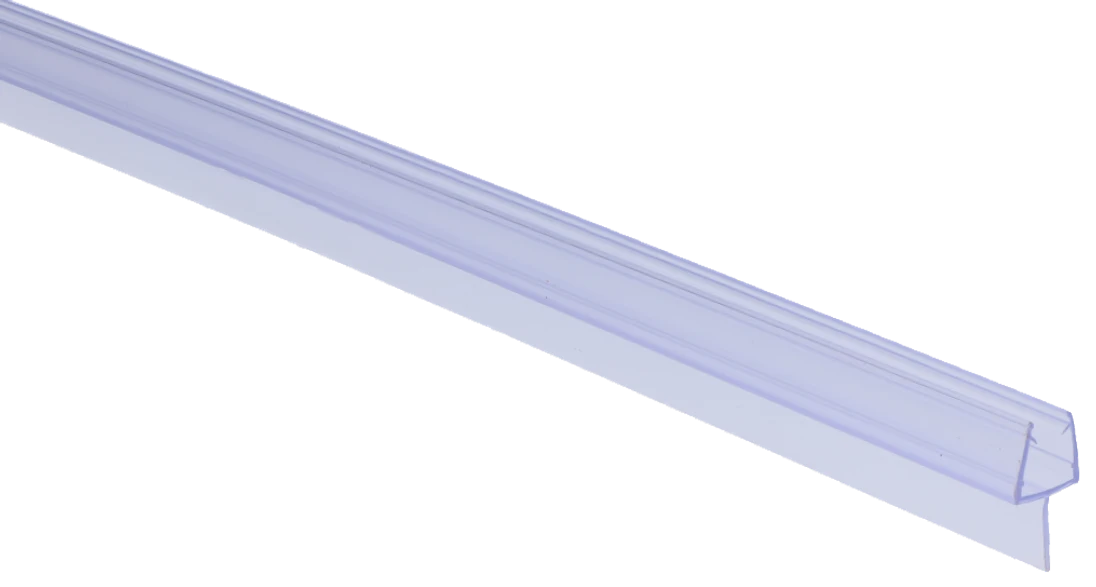 Plastové těsnění na sklo 8 mm, L = 2200 mm