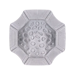 Pätka ozdobná 76 x 76 x 13/3 mm