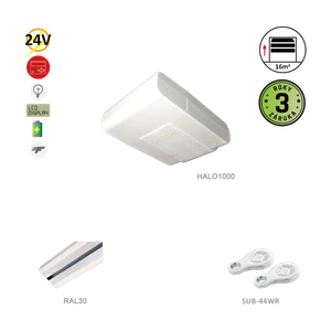 HALO 1000N pohon pre sekcionálnu bránu do 16 m2/130 kg - slide 1