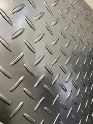 Plech pozinkovaný, 2000 x 1000 x 1,2 mm, 3D vzor slza - slide 1