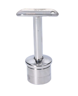 Držiak madla pevný na trubku ø 42,4 mm, leštená AISI 304