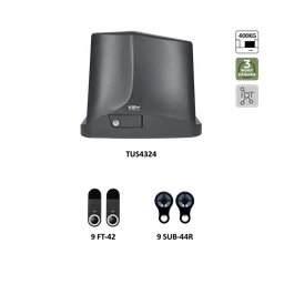 900KTUS4324KSD TURBO S KIT pre posuvné brány do 4,5 m/400 kg