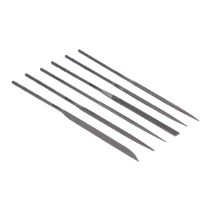 DOPRODEJ! 6 dílná sada jehlových pilníků, délka 180mm, sek 2 - slide 0