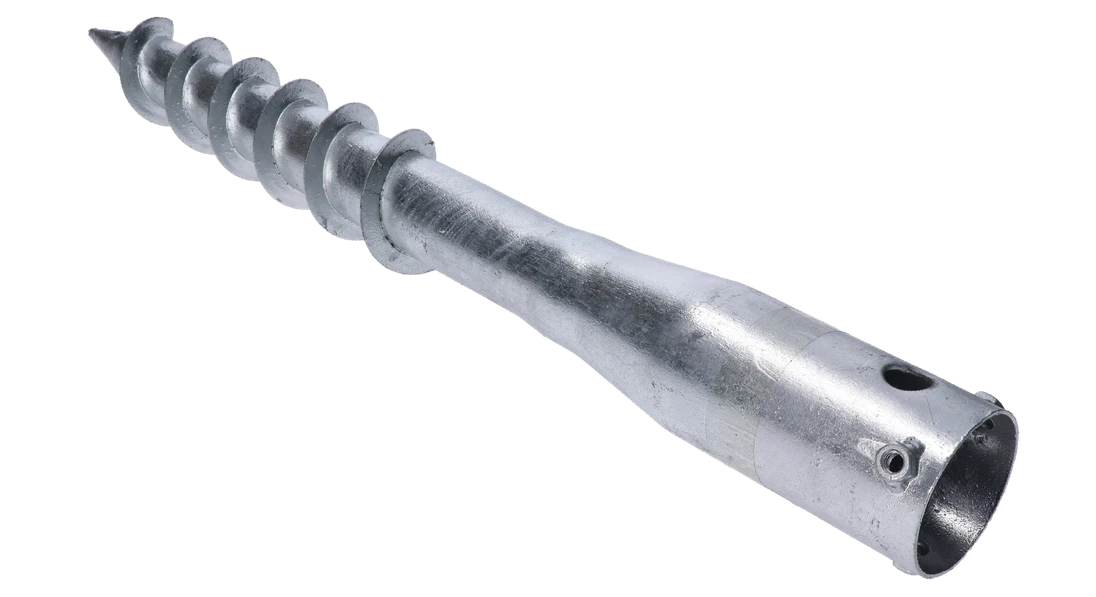 Zemný vrut, ø 68 mm, žiarový pozink
