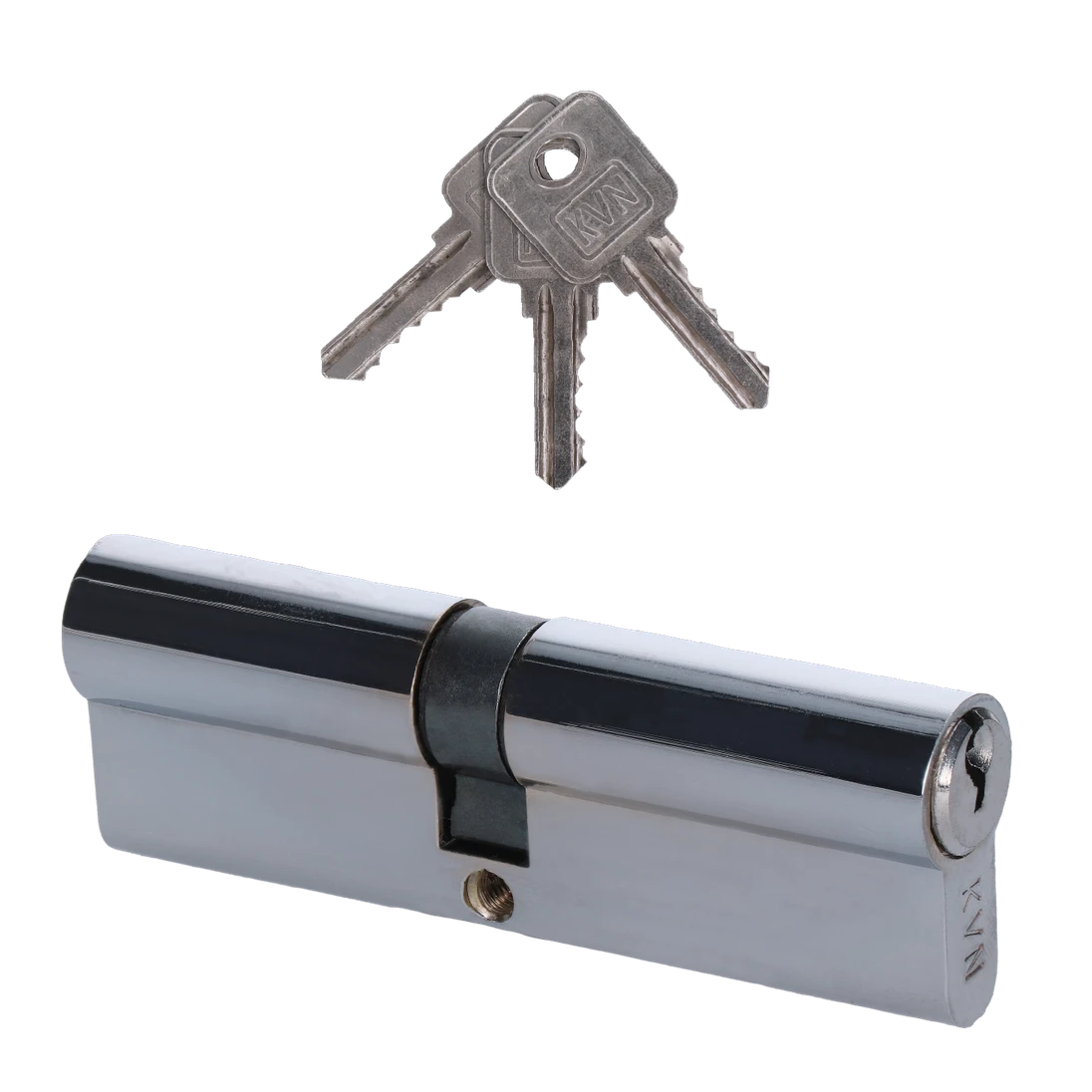 Cylindrická vložka EURO 45/50 mm, niklová, 3 kľúče