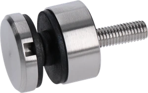 Svorka bodová plochá, sklo 6–12 mm, broušená AISI 304 - slide 0