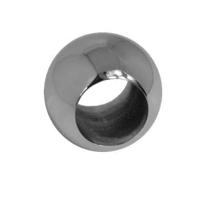 DOPREDAJ! Guľa priechodná ø 20 mm na trubku ø 12 mm, leštená AISI 304 - slide 0