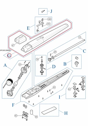 SPCG013800A - kit horního korpusu pro TOONA5 ... - slide 1