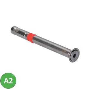 Nerezová kotva pre Al profil, hlava na 6 mm imbus - slide 0