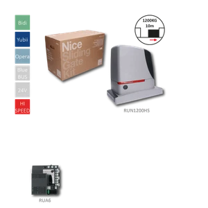 RUN1200 HI-SPEED rýchly pohon pre posuvnú bránu do 1200 kg - slide 1