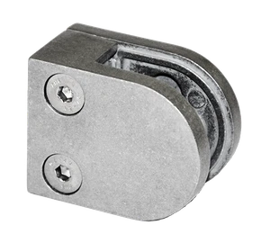 ZAMAK svorka plochá, sklo 6 - 10,76 mm, bez úpravy - slide 0