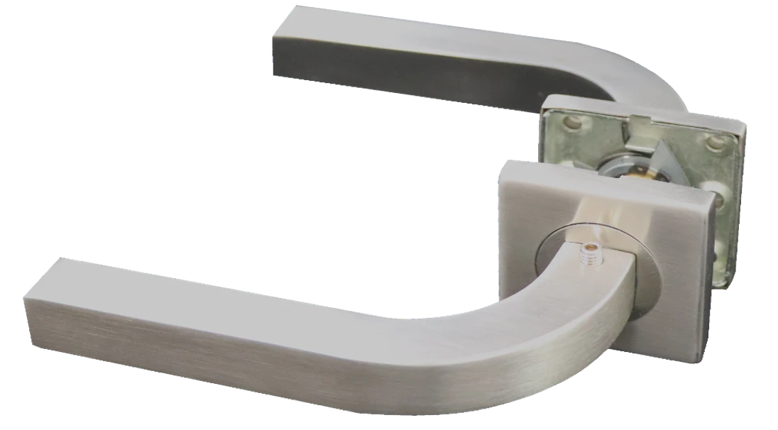 Klika, L = 140 mm, broušená nerez AISI 304