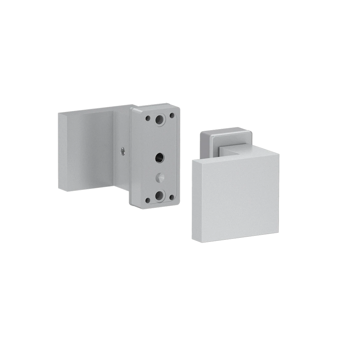 Hliníkový set guľa/guľa, strieborná farba