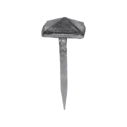 Kovaný klinec, hlavička 23 x 23 x 10 mm, hrot 3 x 2 x 34 mm