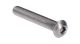Nerezový půlkulatý šroub M10 x 50 mm, DIN 7991/AISI 304