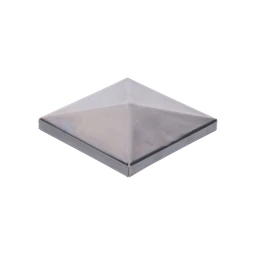 Stříška plechová 60 x 60 mm, tloušťka 0,8 mm