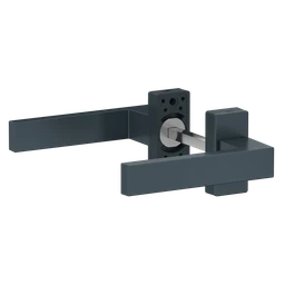 Hliníkový set kľučka/kľučka, RAL 7016 matná