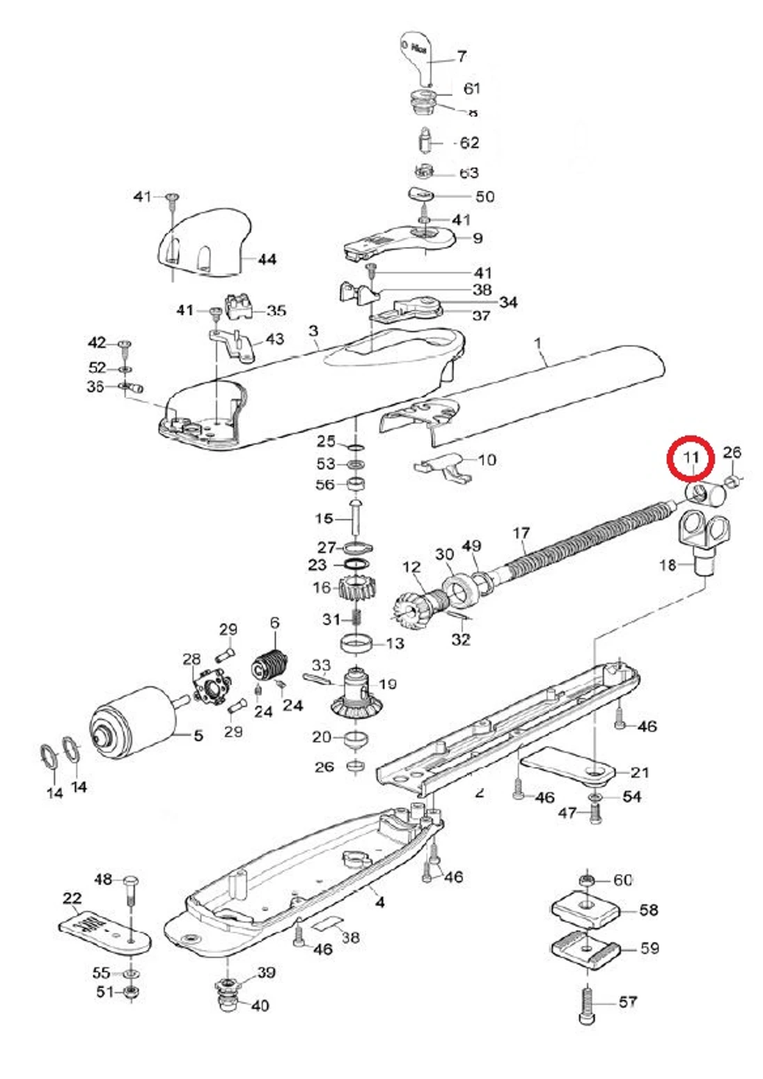 DOPREDAJ PMD0944R04.4610 matica 6, ø 17 mm pre WG4000/2024