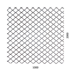 Ťahokov Zn 1000 x 2000 x 1,5 mm, oko 20 x 15 mm - slide 1
