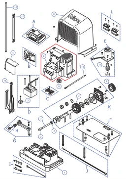 PD2125A0002 Vnútorná deliaca stena 24V RBS