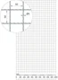 Rebierkové pletené sito 1000 x 2000 mm, rovné, pozink