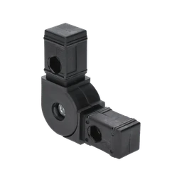 Plastová spojka - pohyblivý kus do profilu 30 x 30 x 2 mm