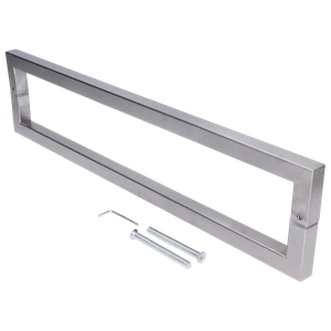 Madlo na dvere, L = 520 mm, brúsená nerez AISI 304 - slide 0