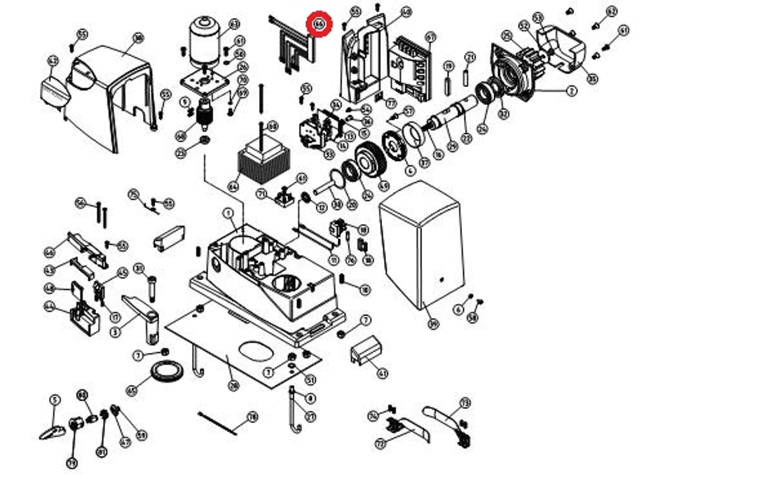 CA31.5320 konektor 12 kont. s kablami pre RB350