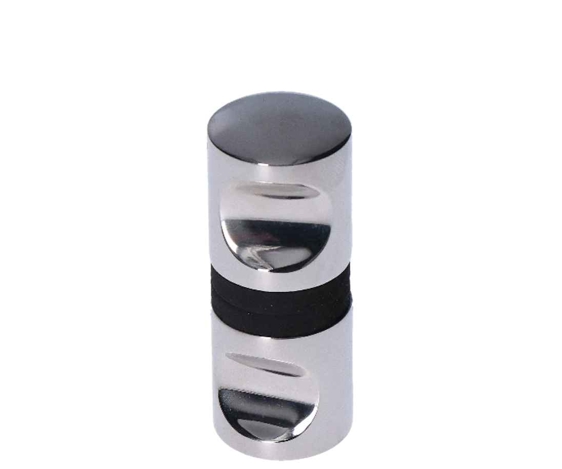 Koule na skleněné dveře, ø 30 mm, leštěná AISI 304