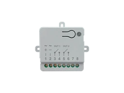900RXM5A prijímač externý 2-kanálový, pevný/plávajúci kód