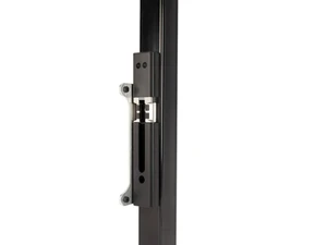 LOCINOX® povrchový elektrozámek SF pro křídlové brány, funkce FAIL CLOSE, blokace v tahu 300 KG, pro profil 40 - 60mm, eloxovaný hliník - slide 1