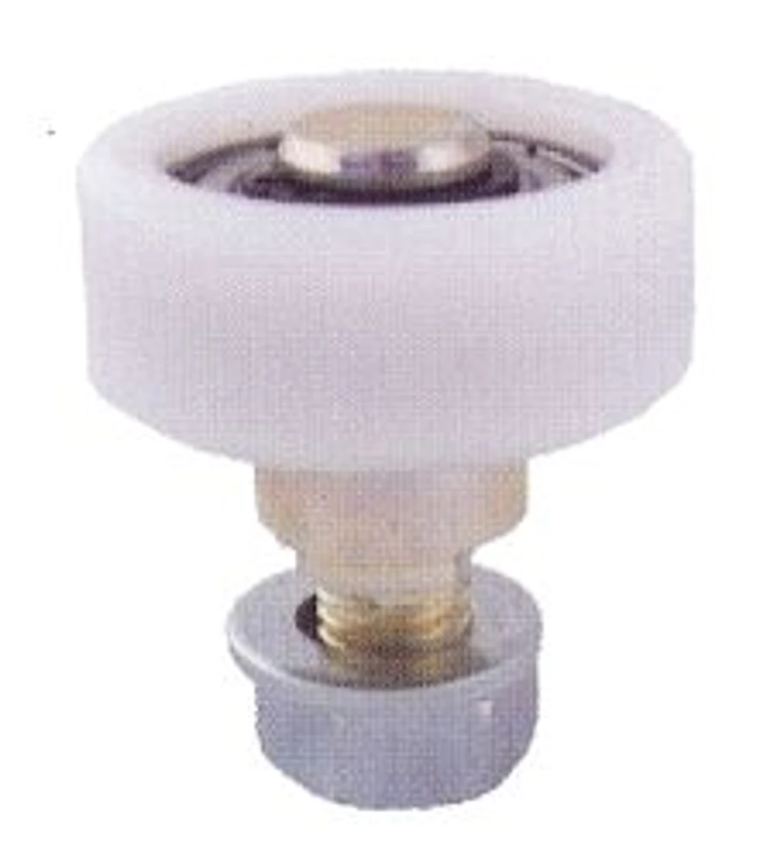 Polyamidové vodiace koliesko ø 43 mm s ložiskom, M12