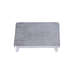 Hliníková zátka, 60 x 60 mm, bez povrchovej úpravy